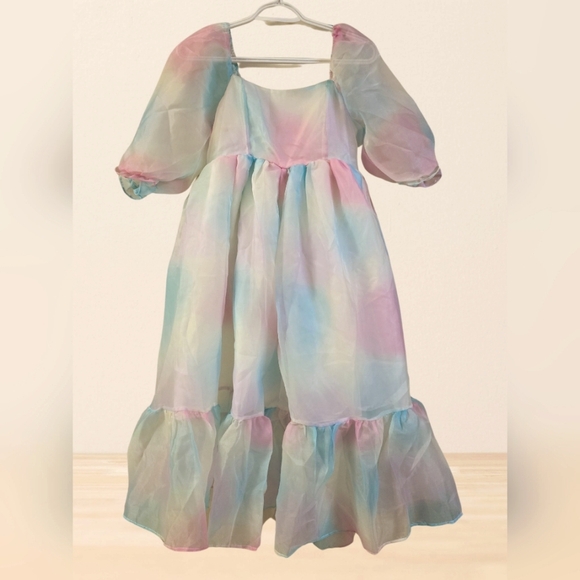 Handmade SELKIE Replica  Rainbow Puff Dress - Picture 2 of 7